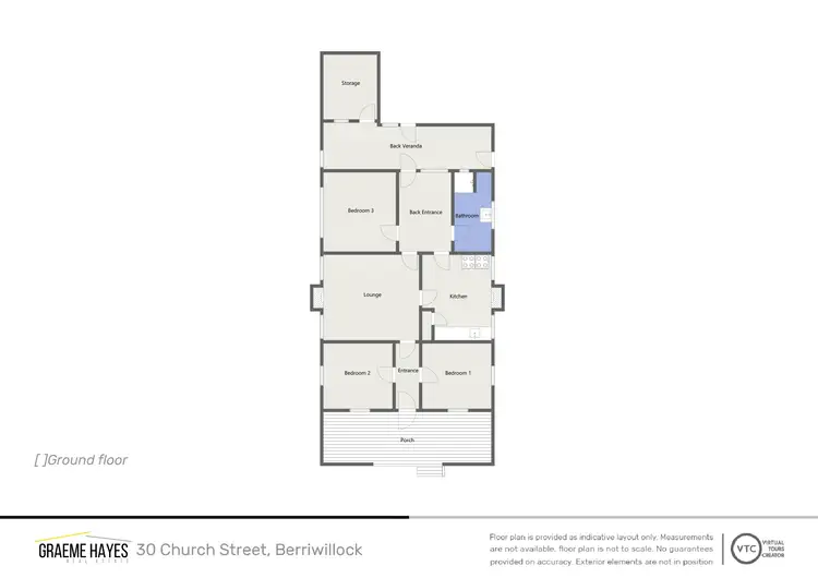 Floorplan of Homely house listing, 30 Church Street, Berriwillock VIC 3531
