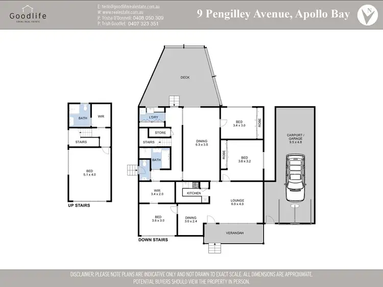 Floorplan of Homely house listing, 9 Pengilley Avenue, Apollo Bay VIC 3233