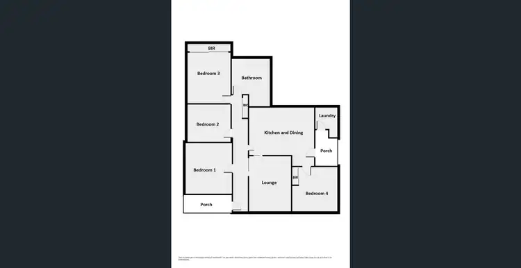Floorplan of Homely house listing, 26 WOOD STREET, Warracknabeal VIC 3393