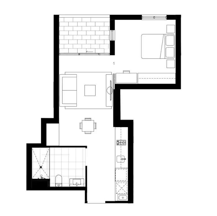 Floorplan of Homely apartment listing, Address available on request
