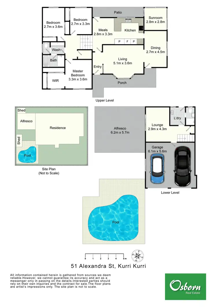 Floorplan of Homely house listing, 51 Alexandra Street, Kurri Kurri NSW 2327