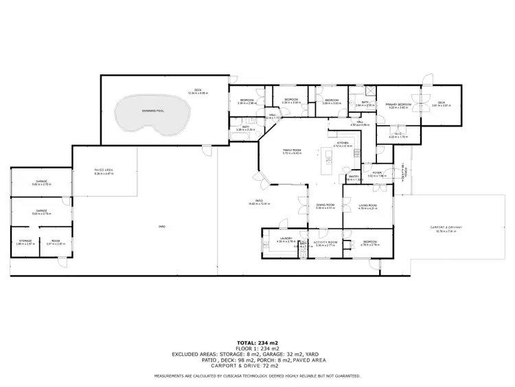 Floorplan of Homely house listing, 57 Ward Street, Lamington WA 6430