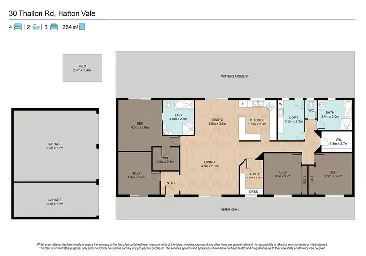 Floorplan of Homely house listing, 30 Thallon Road, Hatton Vale QLD 4341
