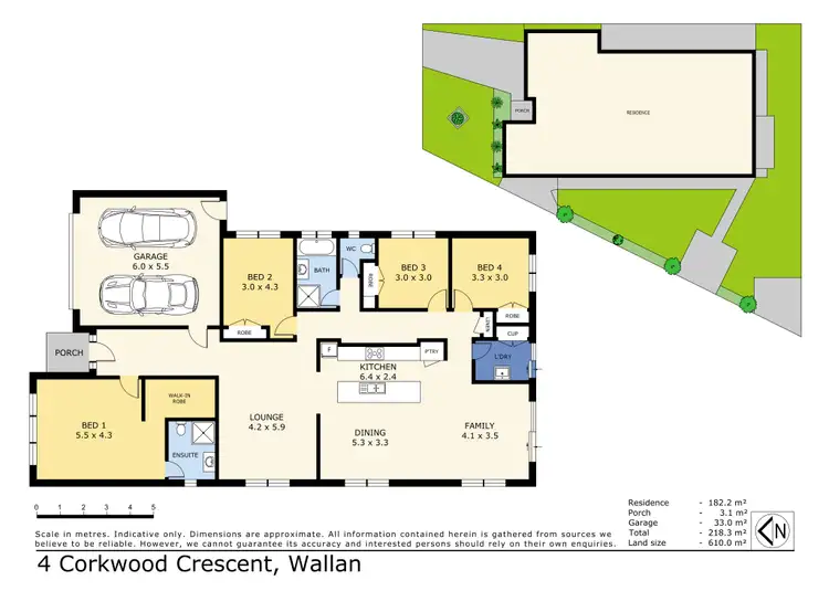 Floorplan of Homely house listing, 4 Corkwood Crescent, Wallan VIC 3756