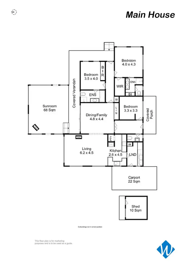 Floorplan of Homely rural property listing, 691 Ellendale Road, Ellendale TAS 7140