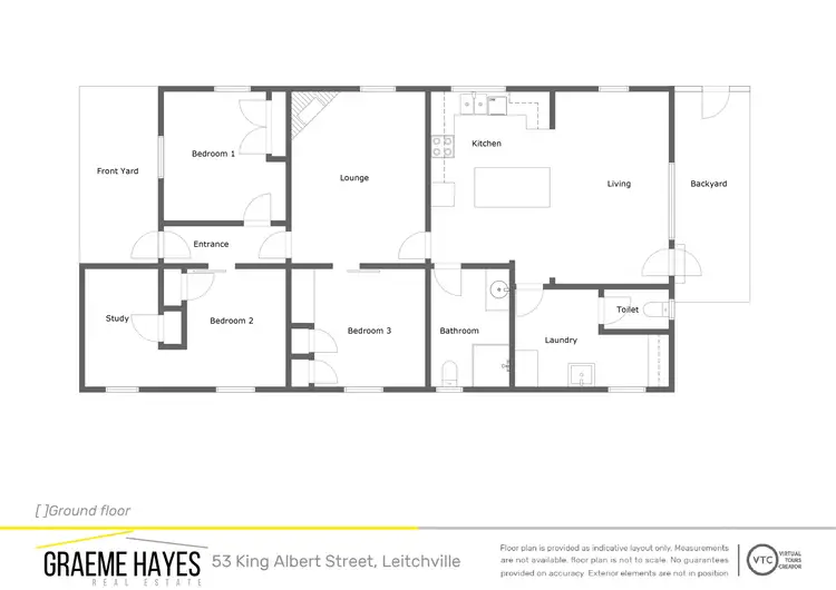 Floorplan of Homely house listing, 53 King Albert Avenue, Leitchville VIC 3567