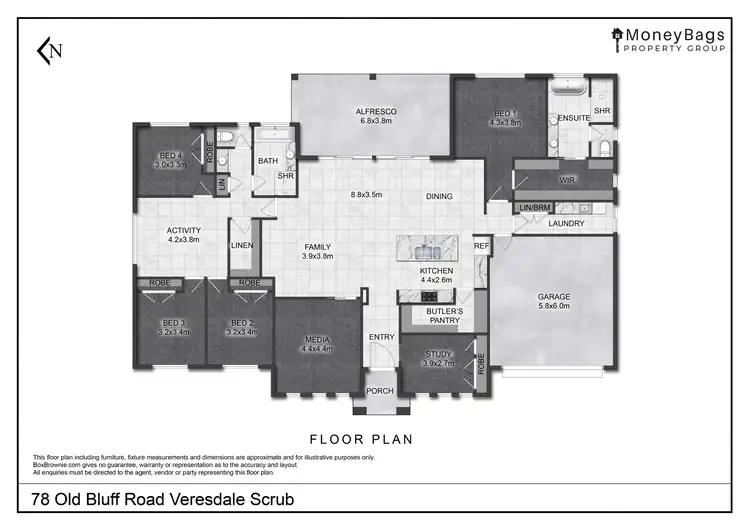 Floorplan of Homely house listing, 78 Old Bluff Road, Veresdale Scrub QLD 4285