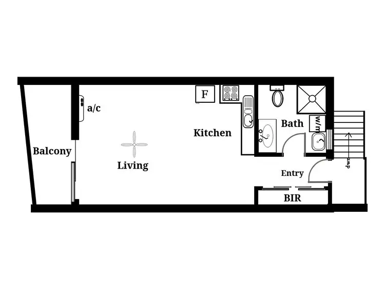 Floorplan of Homely apartment listing, 28/54-66 Trinity Beach Road, Trinity Beach QLD 4879