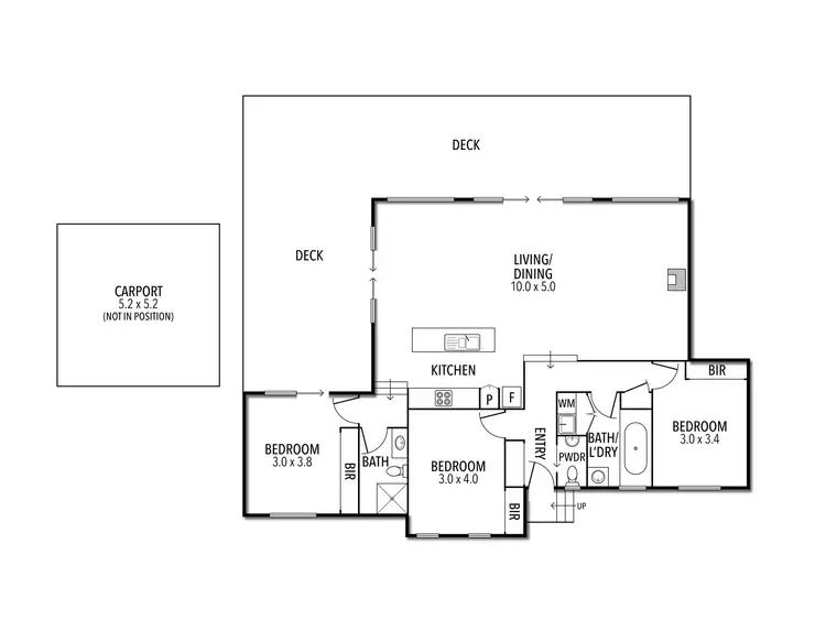 Floorplan of Homely house listing, 39 Alpine Ridge Drive, Merrijig VIC 3723