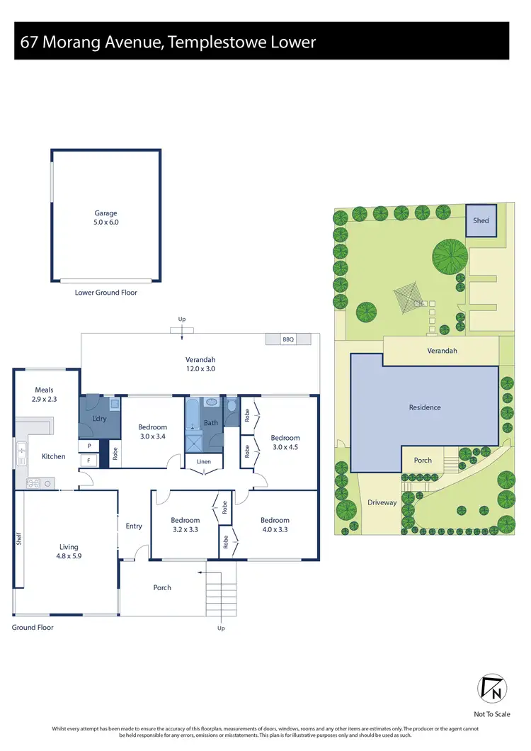 Floorplan of Homely house listing, 67 Morang Avenue, Templestowe Lower VIC 3107