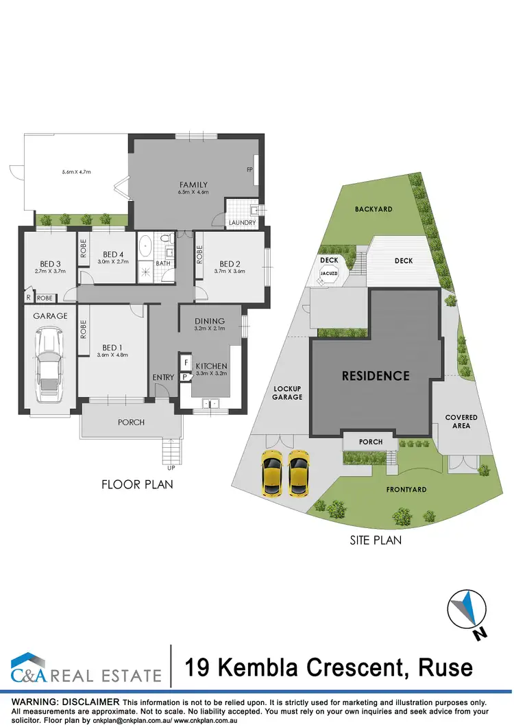 Floorplan of Homely house listing, 19 Kembla Crescent, Ruse NSW 2560