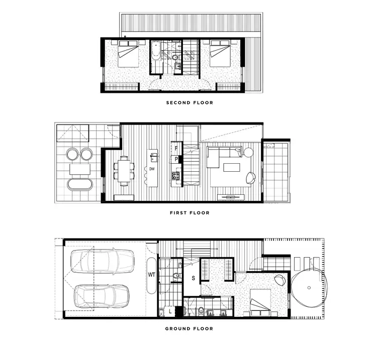 Floorplan of Homely townhouse listing, 40 Harvest Court, Doncaster VIC 3108