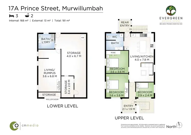 Floorplan of Homely house listing, 17a Prince Street, Murwillumbah NSW 2484