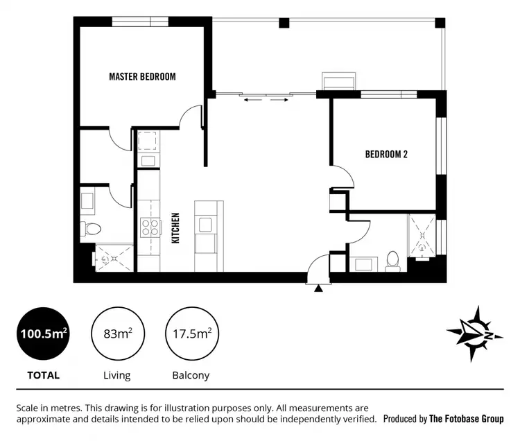 Floorplan of Homely apartment listing, 208/9 Banksia Street, Glenside SA 5065