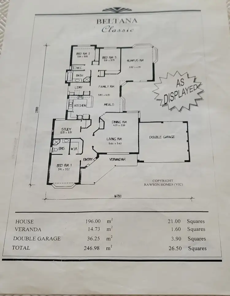 Floorplan of Homely house listing, 15 Grant Close, Berwick VIC 3806