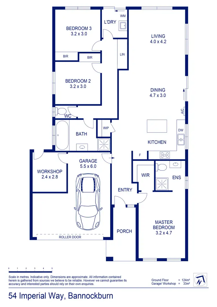 Floorplan of Homely house listing, 54 Imperial Way, Bannockburn VIC 3331