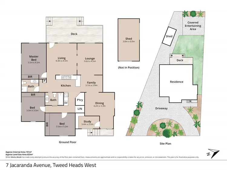 Floorplan of Homely house listing, 7 Jacaranda Avenue, Tweed Heads West NSW 2485