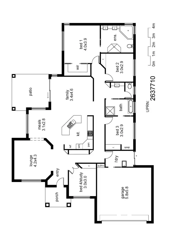 Floorplan of Homely house listing, Address available on request