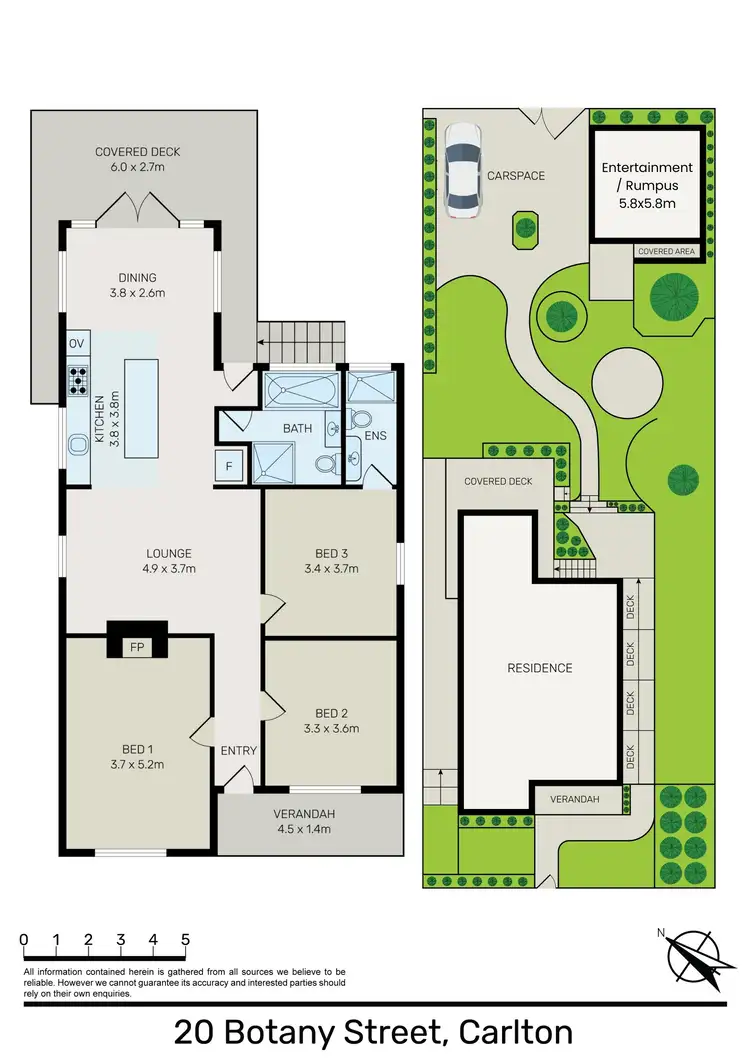 Floorplan of Homely house listing, 20 Botany Street, Carlton NSW 2218