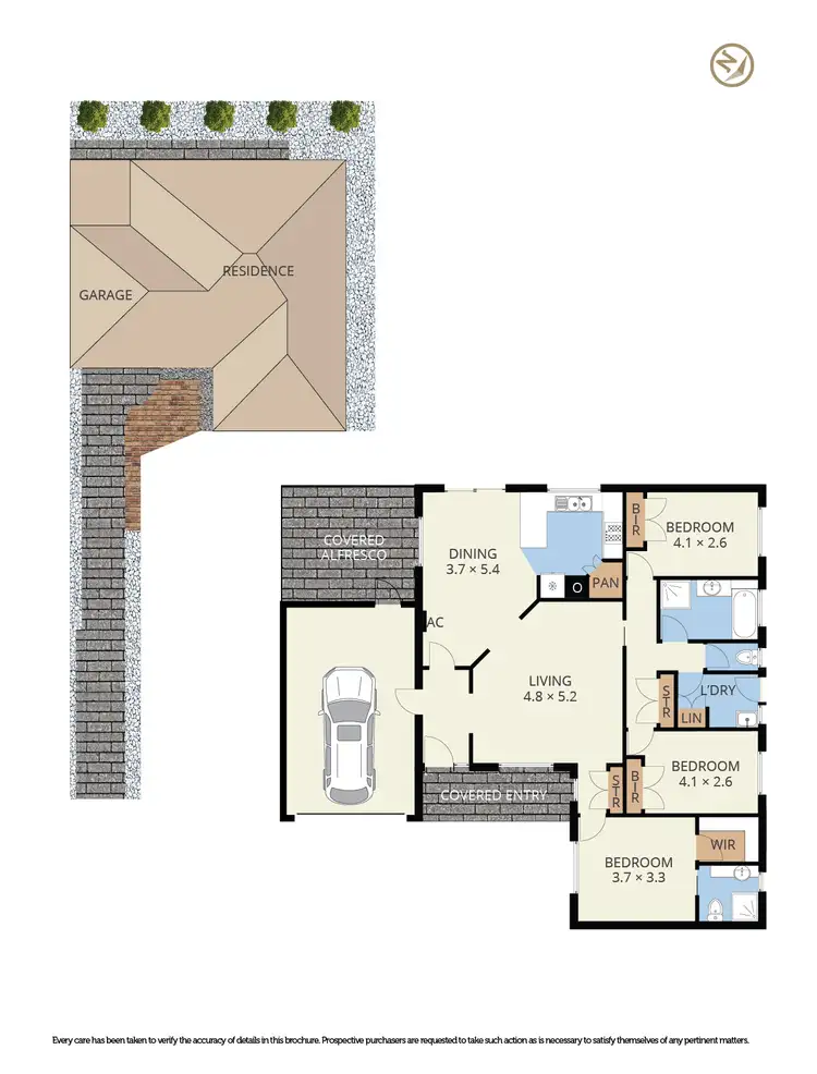 Floorplan of Homely unit listing, 2/26 McKeon Circuit, Dandenong North VIC 3175