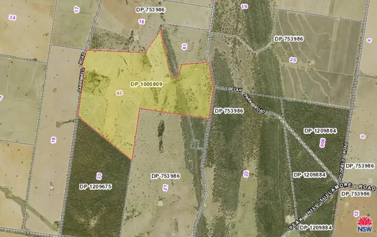 Floorplan of Homely rural property listing, 1 Belah Park Lane, "Belah Park", Peak Hill NSW 2869