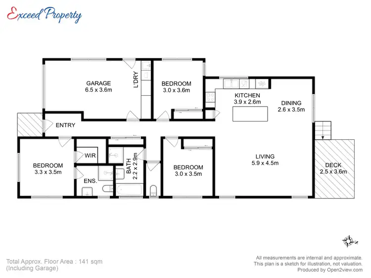 Floorplan of Homely house listing, 15 Kotona Street, Rokeby TAS 7019