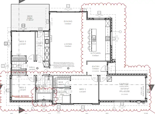 Floorplan of Homely house listing, 13 Angelina Drive, Rokeby TAS 7019