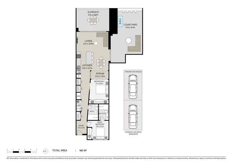 Floorplan of Homely apartment listing, 9/41 Tweed Coast Road, Bogangar NSW 2488