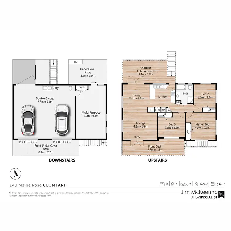 Floorplan of Homely house listing, 140 Maine Road, Clontarf QLD 4019