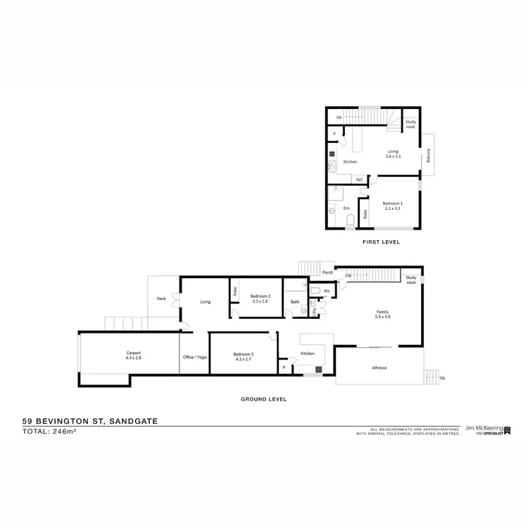 Floorplan of Homely house listing, 59 Bevington Street, Sandgate QLD 4017