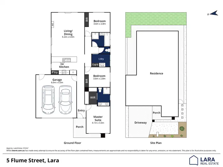 Floorplan of Homely house listing, 5 flume st, Lara VIC 3212