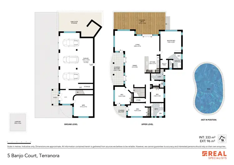 Floorplan of Homely house listing, 5 Banjo Court, Terranora NSW 2486