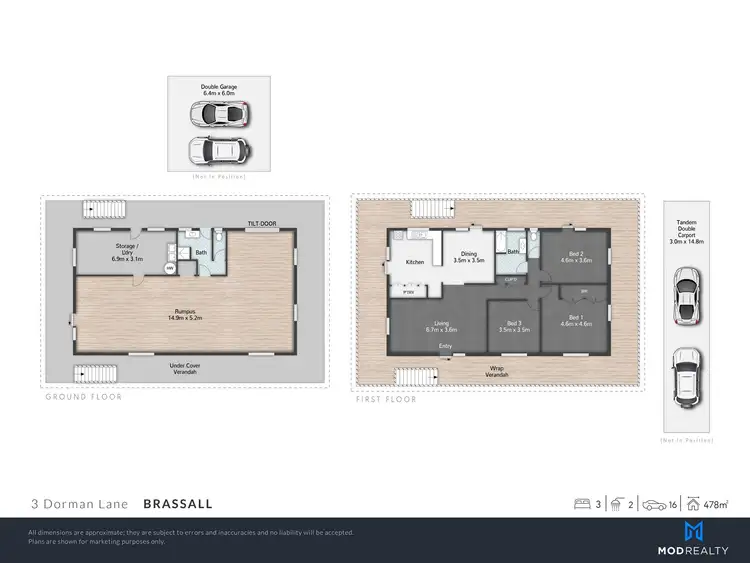 Floorplan of Homely house listing, 3 Dorman Lane, Brassall QLD 4305