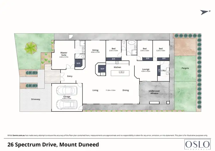 Floorplan of Homely house listing, 26 Spectrum Drive, Mount Duneed VIC 3217