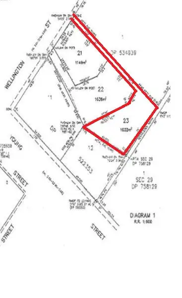 Floorplan of Homely land listing, 88 Wellington Street, Bombala NSW 2632