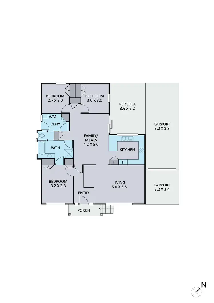 Floorplan of Homely house listing, 85 John Fawkner Drive, Endeavour Hills VIC 3802