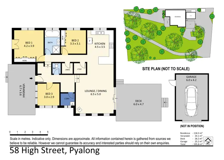 Floorplan of Homely house listing, 58 High Street, Pyalong VIC 3521