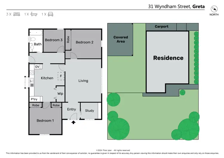 Floorplan of Homely house listing, 31 Wyndham Street, Greta NSW 2334