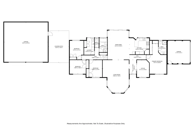 Floorplan of Homely house listing, 152 Nelson Street, Nhill VIC 3418