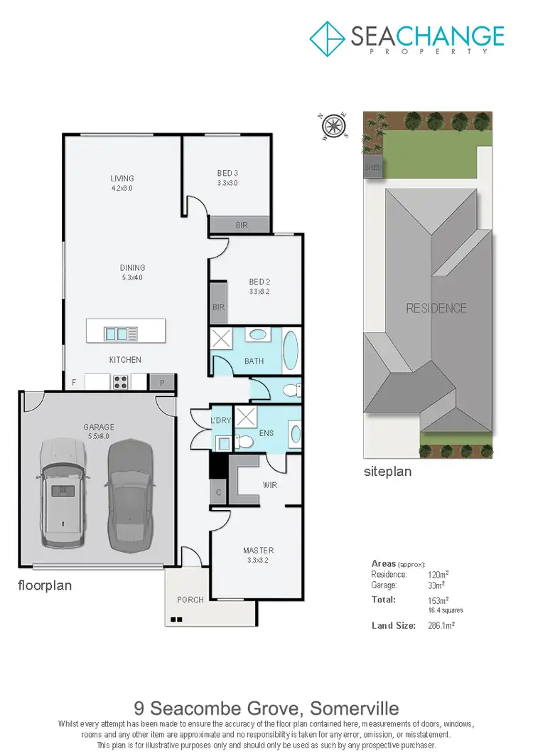 Floorplan of Homely house listing, 9 Seacombe Grove, Somerville VIC 3912