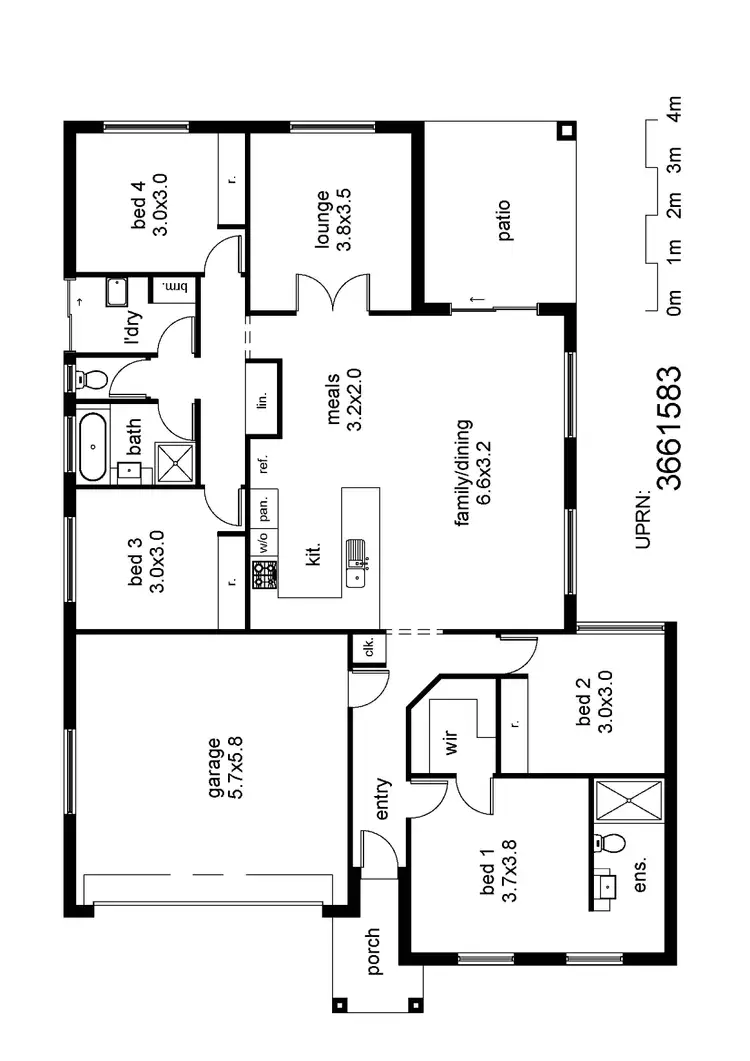 Floorplan of Homely house listing, Address available on request