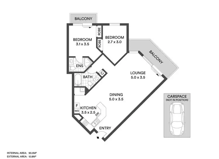 Floorplan of Homely apartment listing, 19/40 Teemangum Street, Currumbin QLD 4223