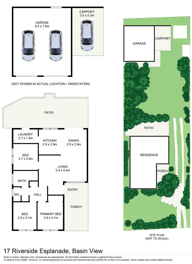 Floorplan of Homely house listing, 17 Riverside Esplanade, Basin View NSW 2540