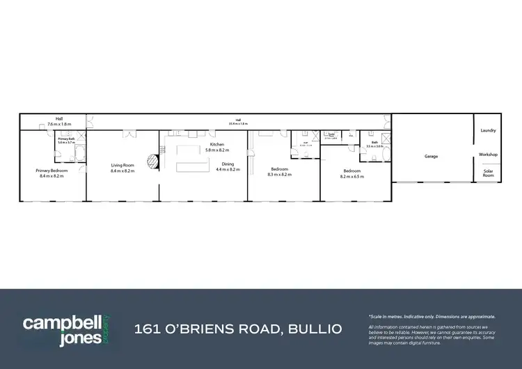 Floorplan of Homely rural property listing, 161 O'Briens Road, Bullio NSW 2575