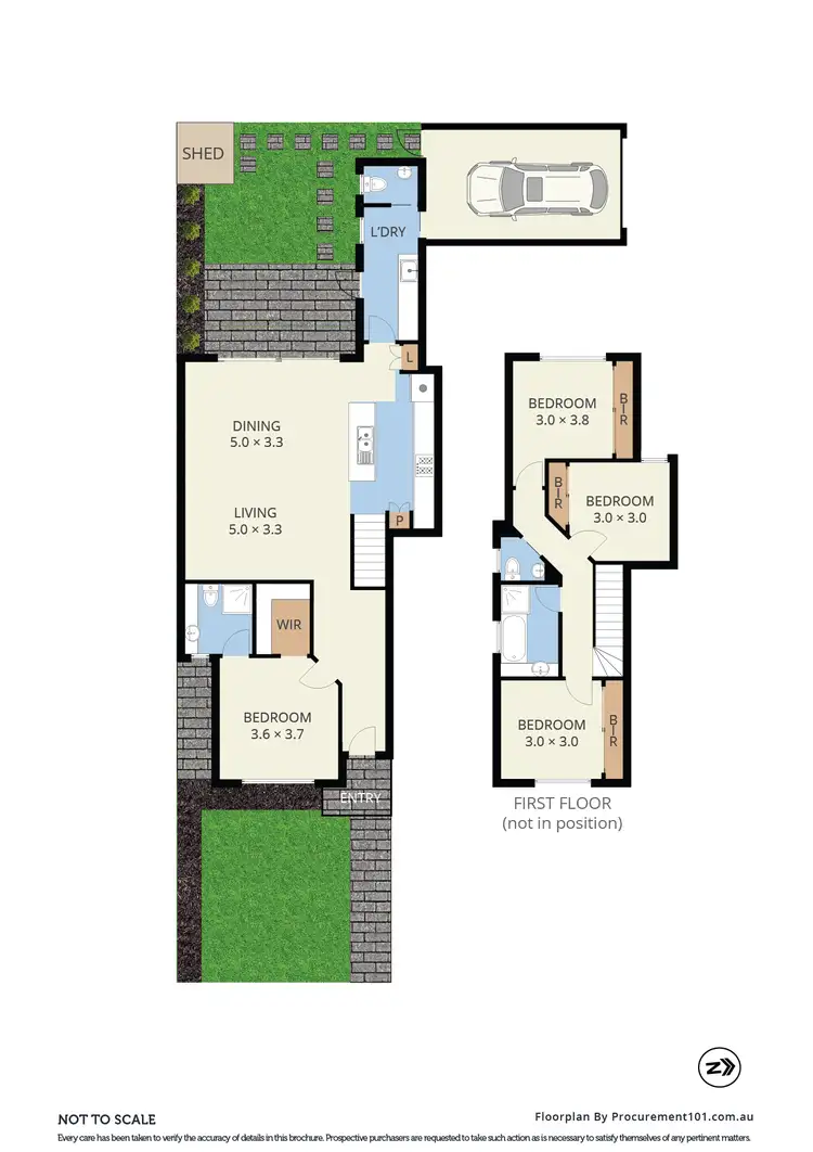 Floorplan of Homely townhouse listing, 431 Stephensons Road, Mount Waverley VIC 3149