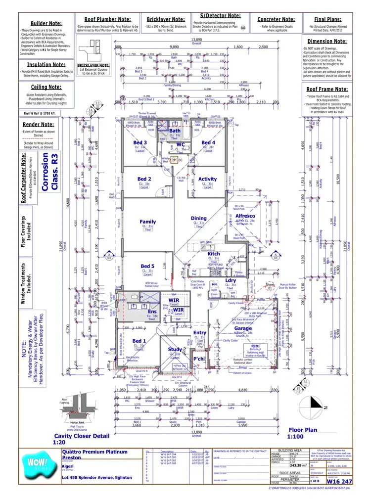 Floorplan of Homely house listing, 7 Splendor Avenue, Eglinton WA 6034