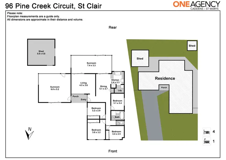 Floorplan of Homely house listing, 96 Pine Creek Circuit, St Clair NSW 2759