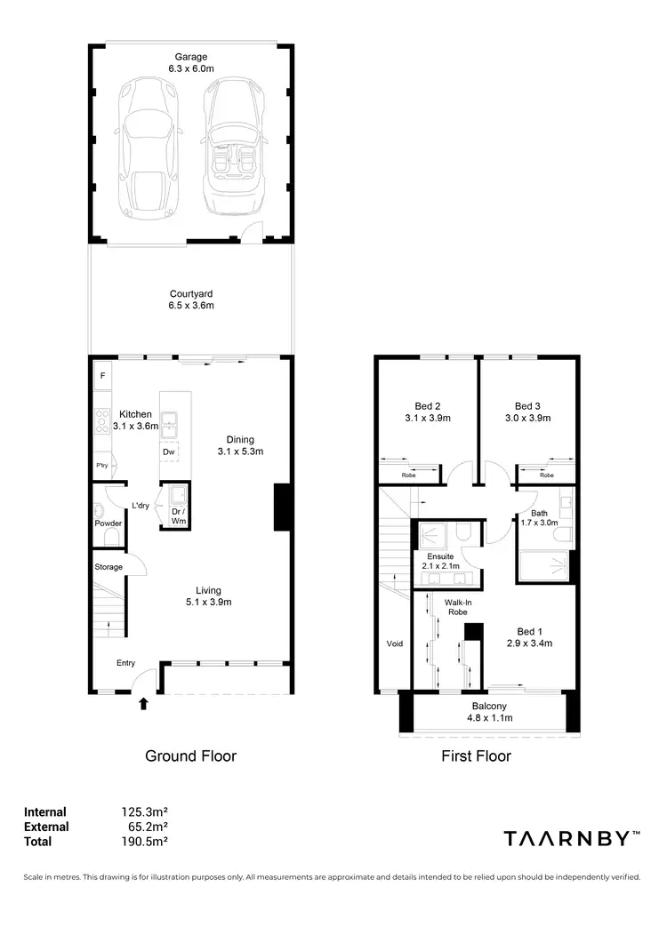 Floorplan of Homely townhouse listing, 12 Banksia Street, Glenside SA 5065
