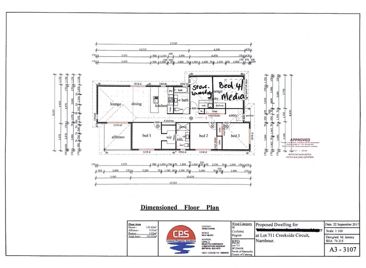 Floorplan of Homely house listing, 9 Creekside Circuit, Nambour QLD 4560