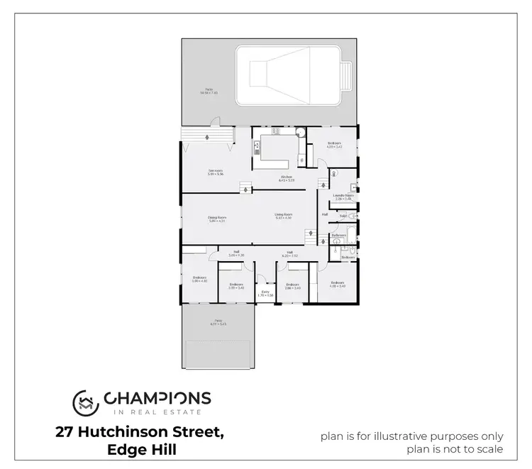 Floorplan of Homely house listing, 27 Hutchinson Street, Edge Hill QLD 4870